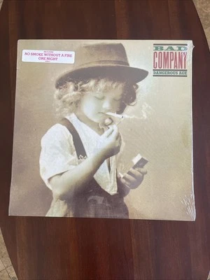 Bad Company Dangerous Age Vinyl 1988 Atlantic Records - Image 1 of 4