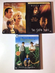 Pay It Forward (2000), The Sixth Sense (1999), Secondhand Lions (2003) - DVD - Picture 1 of 10