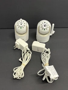 2 Infant Optics DXR-8 Replacement Wireless CAMERA ONLY White W/ AC Power Adapter - Picture 1 of 8