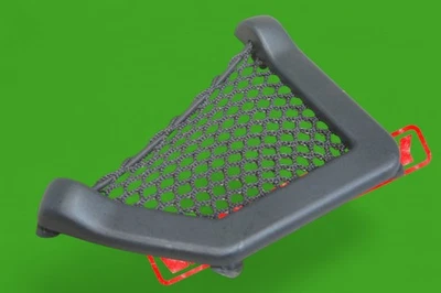 2012-2017 fiat 500 500C glove box compartment grill grille mesh black oem - Image 1 of 4