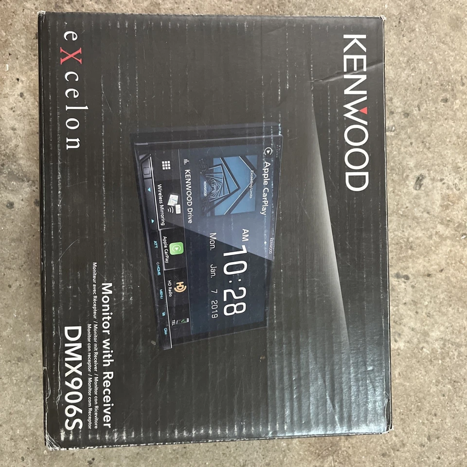 Kenwood DMX906S 6.95" WVGA Receiver w/ Apple CarPlay & Android Auto NEW - Image 1 of 1