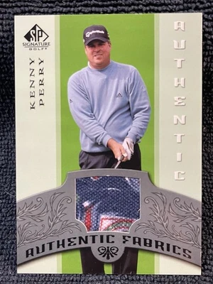 KENNY PERRY 2005 SP Signature Authentic Fabrics Singles #AF-KP - Image 1 of 2