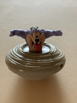 1998 Dizzy Devil Spinning Top 3" Wendy's Tiny Toon Adventures Warner Bros Foto 1 de 4