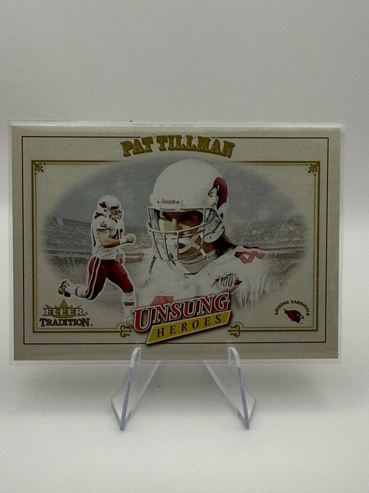 Pat Tillman 2001 Fleer Tradition Unsung Heroes Card # 325 - Image 1 of 1