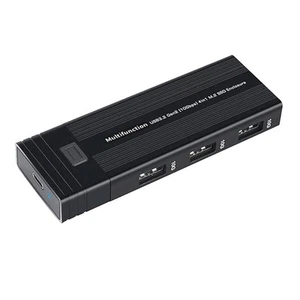 Neuf M.2 Solid State Drive Box NVME Ordinateur Externe 10Gbps Amovible 7104 - Photo 1/8