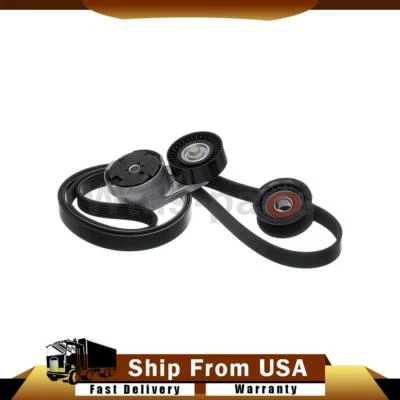 Kit de componentes de transmisión por correa Serpentine Serpentine para Jeep Grand Cherokee Gates 2016~2018 Foto 1 de 2