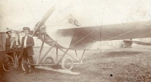 Russland Luftfahrtschule Boris Rossinky Nieuport Dux Flugzeug altes Foto 1914 - Bild 1 von 4