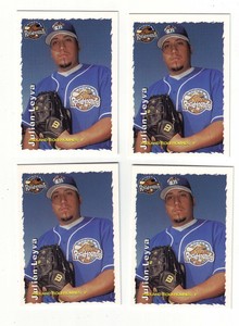 1999 Grandstand Midland Rockhounds Julian Leyva 4 Card Lot