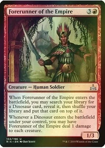 MTG x1 FOIL FORERUNNER OF THE EMPIRE 1x MINT Rivals of Ixalan - Foto 1 di 1