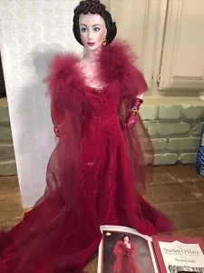 Scarlett O'Hara "Scarlett's Shame” Franklin Mint Porcelain Doll Vintage 1991 - Picture 1 of 12