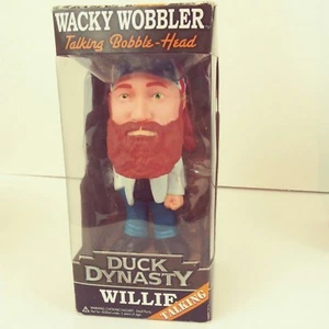Funko Duck Dynasty Wacky Wobbler Talking Bobble Head Willie - Bild 1 von 5