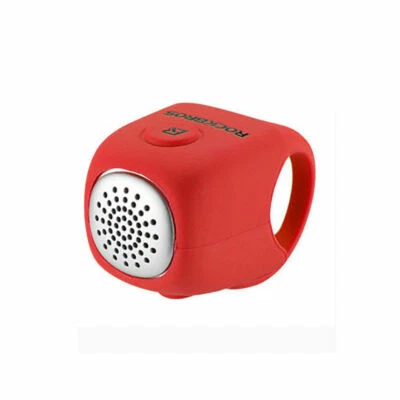 RockBros Cycling MTB Bicycle Electric Horn Rainproof Handlebar Bell Red 110DB - Image 1 of 4