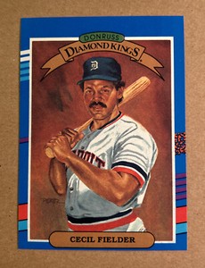 1991 Donruss #3 Cecil Fielder Baseball Card
