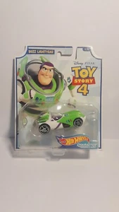 Hot Wheels Character Cars: BUZZ LIGHTYEAR 2/8 Disney Pixar TOY STORY 4 - Picture 1 of 6