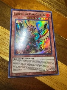 Sacred Fire King Garunix SR14-EN001 1ª Edición Ultra Raro LP + BONIFICACIÓN - Imagen 1 de 2