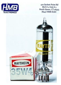 RAYTHEON 35W4 VACUUM TUBE - Picture 1 of 1