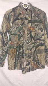 Browning Reactar Recoil Pad Pocket Long Sleeve Button Up Camo Hunting Shirt S - Picture 1 of 8