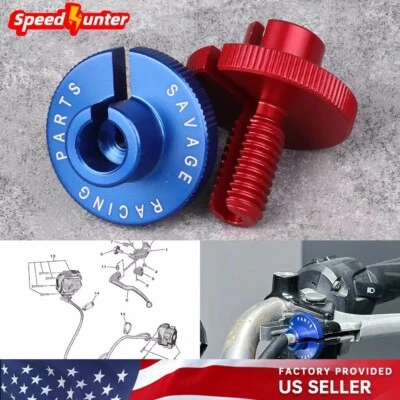 Tornillo ajustador de cable de embrague para YAMAHA YZF-R1/R6/R7 MT-07 MT-10 XSR 700/900 Foto 1 de 4