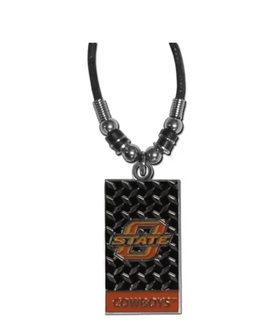 NCAA Oklahoma State Cowboys Rope Plated Gridiron Necklace Cover