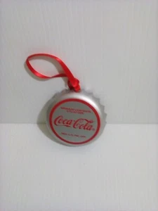 1991 Coca Cola Trim a Tree Collection Santa Coke Bottle Cap Ornament # 5 - Picture 1 of 2