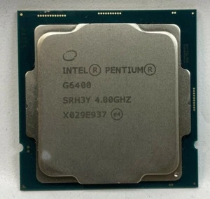 Intel Pentium Gold G-6400 Desktop Processor 2 Cores 4.0 GHz LGA1200 - Picture 1 of 3