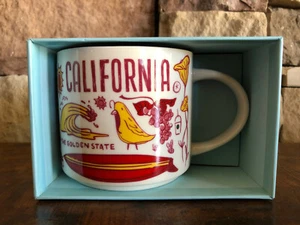 Starbucks 2017 "Been There" Series California 14oz Ceramic Mug New - Picture 1 of 8