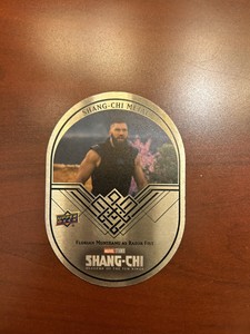 2023 Upper Deck Shang-Chi Florian Munteanu METAL CASE HIT 1:120 SSP RAZOR FIST