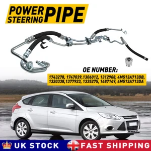 Power Steering Pipes Hose + Nut for Ford Focus 2004-2011 5 YEAR WARRANTY 1743278 - Picture 1 of 16