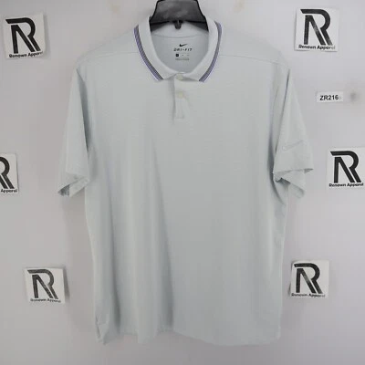 Polo de golf para hombre Nike Golf Dri Fit talla XL blanco rendimiento tenis rugby Foto 1 de 4