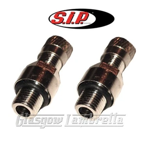 S.I.P. VESPA / LML 2x VENTILE FÜR TUBELESS FELGE für Vorder- und Hinterräder - Bild 1 von 2