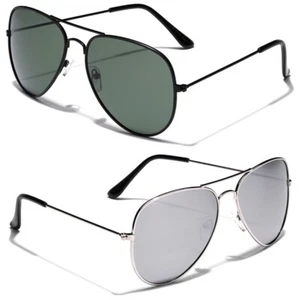 Air Force Polarized Pilot Sunglasses for Men Retro Vintage Eyewear Shades New - Picture 1 of 5