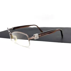 Burberry Eyeglasses B1146 1016 52/17 135 Rose Gold /Silver Designer Frames Italy - Picture 1 of 13