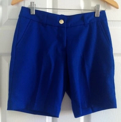 Pantalones Cortos de Golf Vineyard Vines Para Mujer Talla 00 Tobago 8.5" Entrepierna Royal Ocean Nuevos con Etiquetas Foto 1 de 4