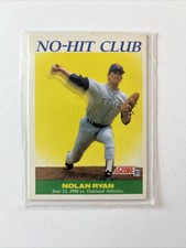 1991 Score Nolan Ryan #701 No Hit Club Baseball Card Texas Rangers HOF