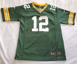 Nike On Field NFL Green Bay Packers Aaron Rodgers Jersey Youth Kids Large 14/16 - Picture 1 of 7