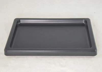 Japanese Rectangular Black Plastic Humidity/Drip Tray for Bonsai Tree  8.5"- 18" - Image 1 of 3