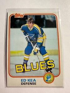 K73,997 - 1981-82 Topps #W118 Ed Kea