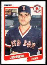 1990 Fleer John Dopson Boston Red Sox #272