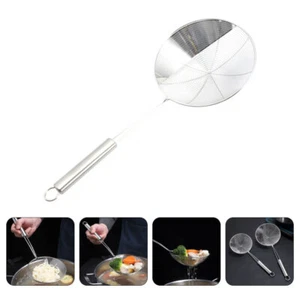 Spill The Spoon Stainless Steel Colander Strainer Noodles Basket - Picture 1 of 12