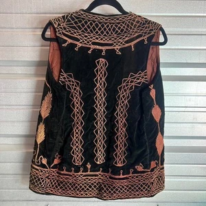 True vintage handmade hippy bohemian vest - Picture 1 of 2