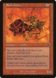 (4x) ROCK JOCKEY - Scourge – MTG Magic the Gathering Card - Common - Picture 1 of 5