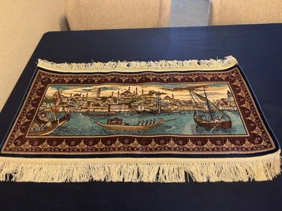 Istanbul Cityscape Decorative Rug - Image 1 of 4