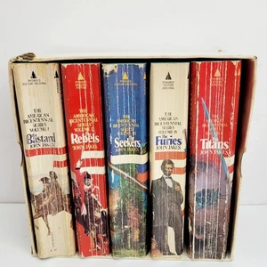 The American Bicentennial Series Volumes 1-5 John Jakes Paperbacks Box Set - Bild 1 von 12