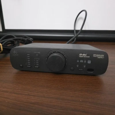 Logitech Z906 5.1 Surround Sound Speaker System Master Pod Controller  Tested - Image 1 of 4