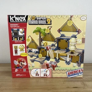 K'nex Desert Building Set Super Mario Bros 2 NEW Open Box Limited Edition 2013 - Picture 1 of 13