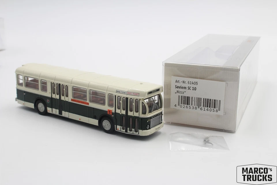 Brekina Saviem SC 10 de Nizza (F) No. 61405 1:87 /BRN2589 Foto 1 de 1