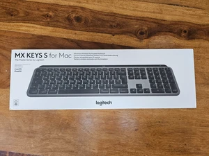 Logitech MX Keys S for Mac: Graphite UK English (Qwerty) - new - Picture 1 of 4