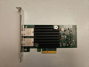 Dell X550-T2 Dual-Port 10GbE Ethernet PCIe x4 Network Card 0HWWN0 Full Height - Picture 1 of 2