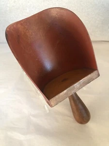 Antique Farm Feed Grain Flour Wood Scoop Primitive Rustic - Picture 1 of 15