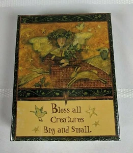 Susan Winget BLESS ALL CREATURES Note Box 200 Printed Notes NEW - Picture 1 of 8